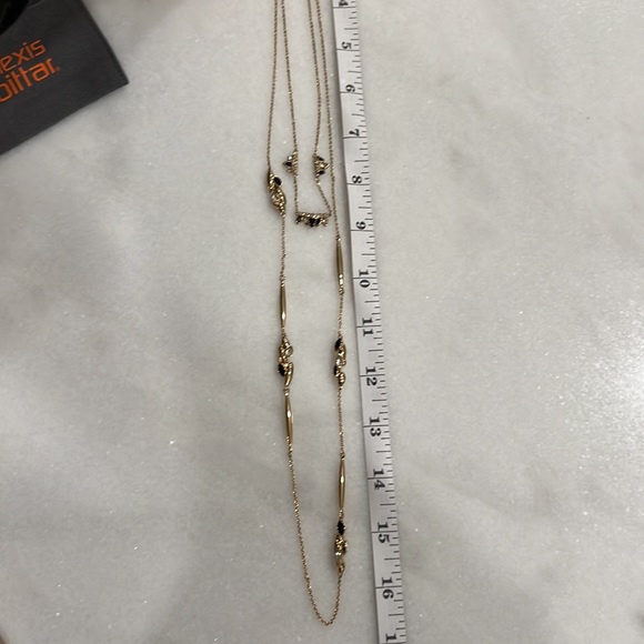 Alexis Bittar Miss Havisham double necklace - Picture 7 of 7